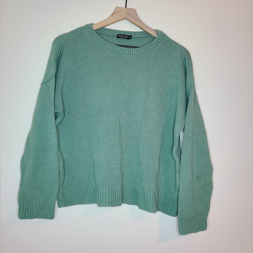 Green Crewneck Sweater